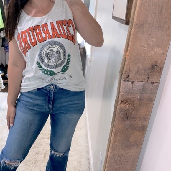 Cedarsburg Wisconsin graphic tank top size large - Picture 1 of 7